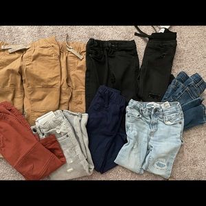 2T Toddler Pants and Jeans Bundle 8 total